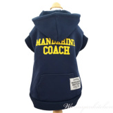 }_uU[YyMANDARINE BROTHERSzCollege Logo Parka Navy