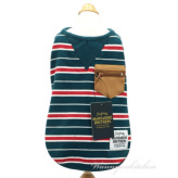 }_uU[YyMANDARINE BROTHERSzLeather Pocket Tshirts Navy