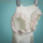CXhbOylouisdogzCreamy Frill Sleeveless Tee/Baby Powder