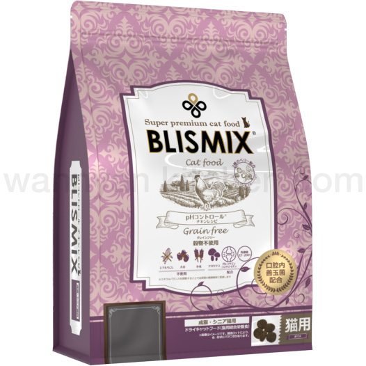 【新作入荷!!】 BLISMIX】ブリスミックス キャット グレイン pHコントロール キャットフード