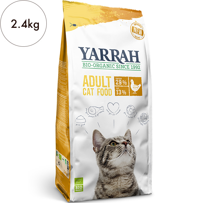 YARRAH】ヤラー キャットフード チキン 2.4kgの通販なら「わん