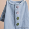 CXhbOylouisdogzButton Romper/French Blue