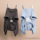 CXhbOylouisdogzButton Romper/French Blue