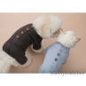CXhbOylouisdogzButton Romper/French Blue