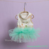 CXhbOylouisdogzBallet Club Oragnic TUTU/Swaroski/Mint TUTU