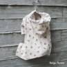 CXhbOylouisdogzBambini Hood Romper/Beige flower