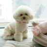 CXhbOylouisdogzBambini Hood Romper/Cream/Brown Check
