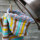 CXhbOylouisdogzBambini Hood Romper/Stripes
