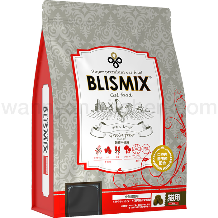 BLISMIX】ブリスミックス グレインフリーキャット（猫用）2kgの通販