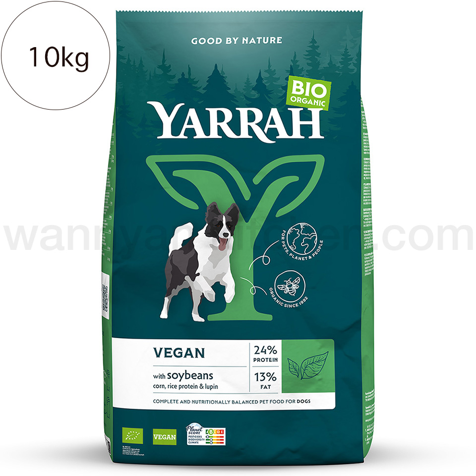 YARRAH】ヤラー オーガニックドッグフード ベジタリアン 10kgの通販