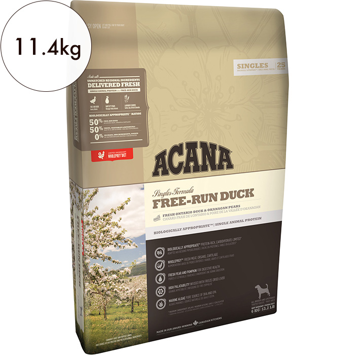 正規品】アカナ フリーランダック 11.4kgの通販なら「わんにゃんキッチン」